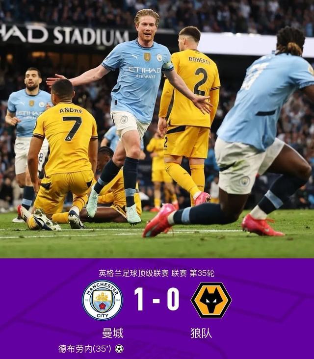 曼城豪取连胜，保持领先优势